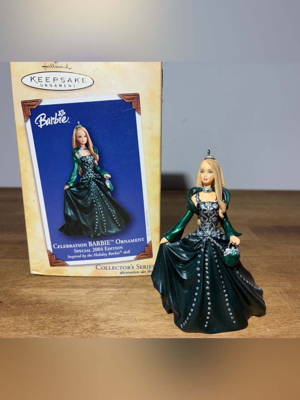 Hallmark Keepsake Celebration Barbie Ornament 2004 Collector's Series QX8604